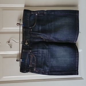 GAP Denim Mini Shirt Size 8